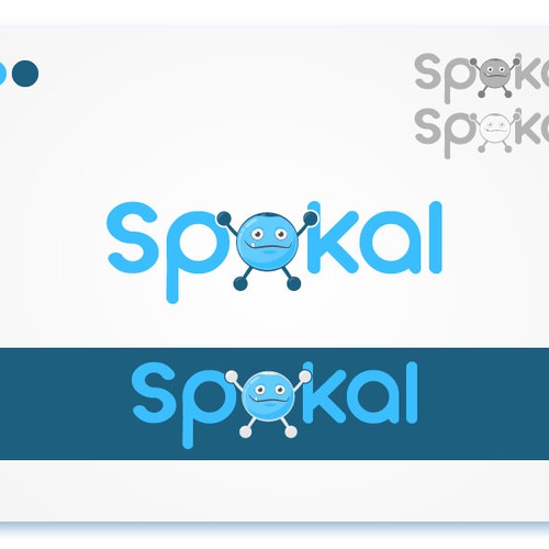 New Logo for Spokal - Hubspot for the little guy! Design by marius.banica