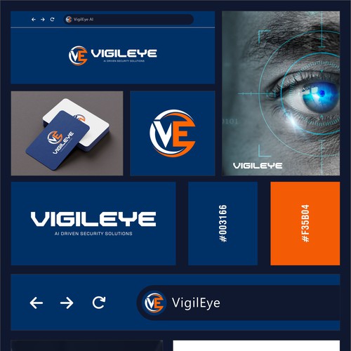 Logo for AI Driven Security Camera Integration Specialists Design by Mujahid Razaq