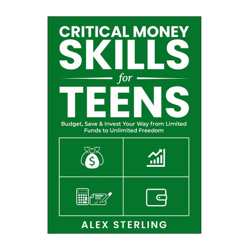 Design an eye-catching and powerful book cover to appeal to teens and young adults Design by Aziel Design