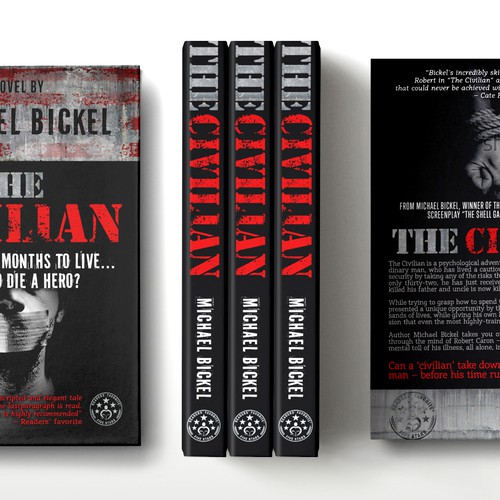 An ICONIC looking book cover for a 5 star reviewed manuscript Design by Levro