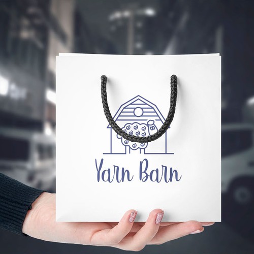 Design a logo for an amazing yarn shop! Design by Floretnet