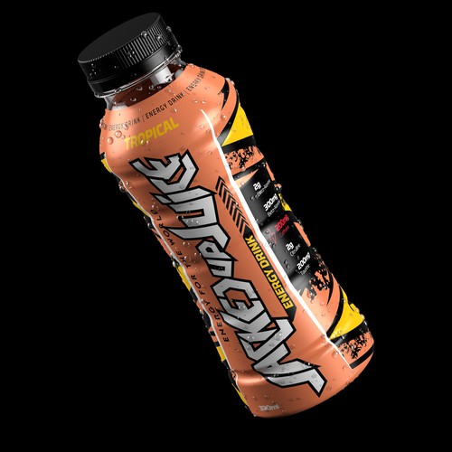 Jacked Up Juice Energy Drink Design by natalino
