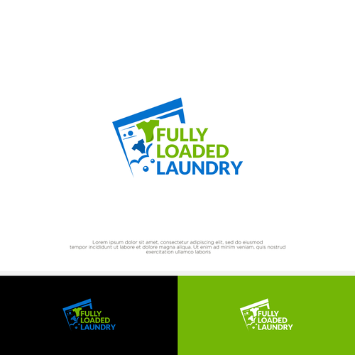 Laundromat logo design needed Design by rzaltf