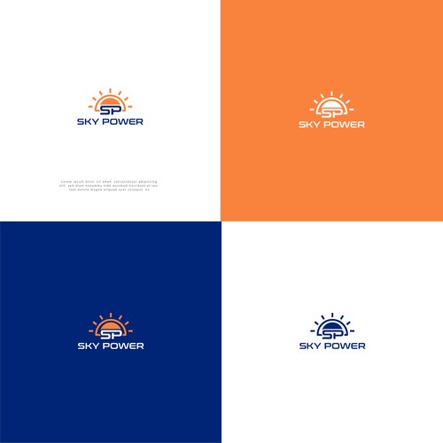 Contemporary logo for Solar sales and installation company Design by NuriCreative