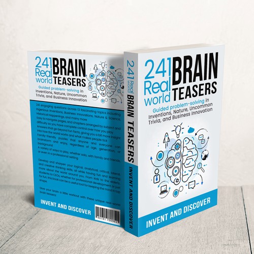 Book Cover - Creativity, Innovation, Inventions, Lateral thinking Design by Zahari Studio