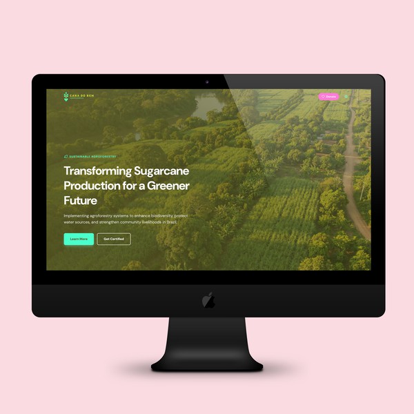 Cana Do Bem Website Design
