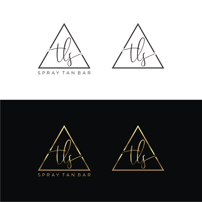 LUXURY SPRAY TAN BAR Logo design contest