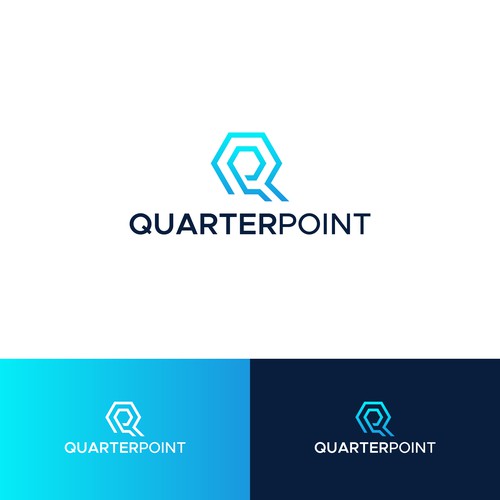 Design Quarter Point Logo Design Challenge por ekhodgm