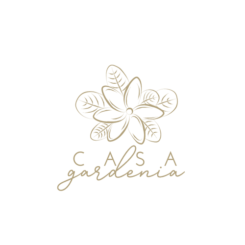 Casa Gardenia Logo Design by Mihaela♡