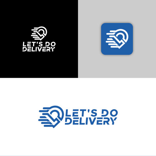 Delivery Service Logo Design by code.signs