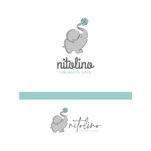 "Playful logo design for a sustainable children toys brand" Design by alita.design