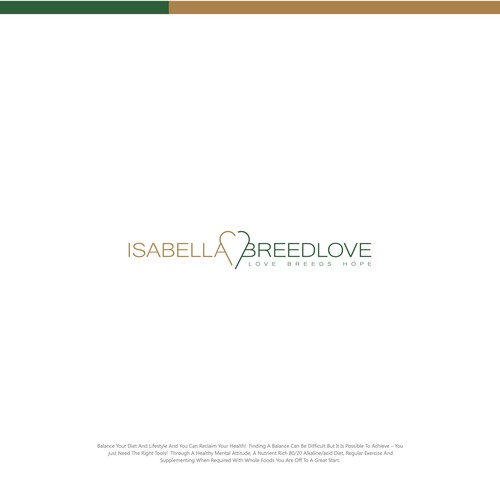 Create a powerful logo for Isabella Breedlove a new artist in the Country Music and she's Latina! Design by Roadpen