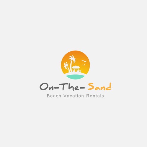 Create a modern beach logo for On-The-Sand vacation rentals Design by Bianca Moro