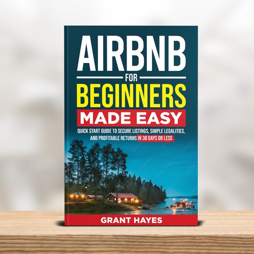 Need a standout book cover for the newest, best selling Airbnb book Design by T.Primada