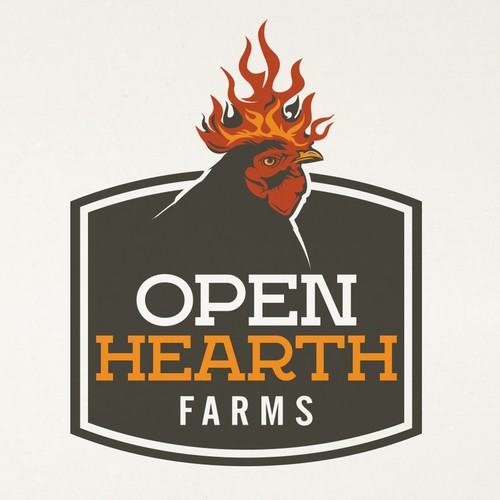 Open Hearth Farm needs a strong, new logo Diseño de pmo