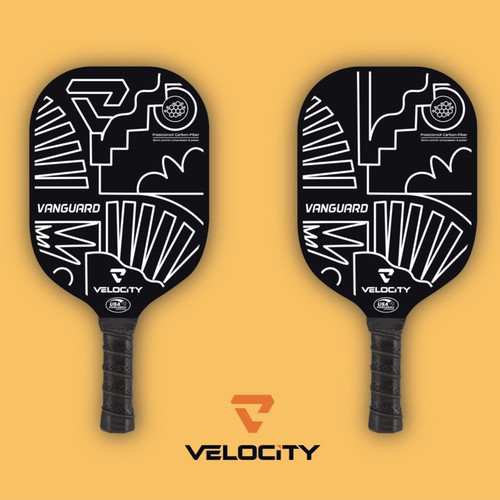 Create a paddle design for our new pickleball paddle launch Design réalisé par remdoes