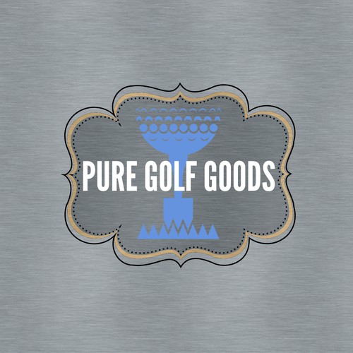 Pure Golf Goods Design by #PRO LOGOS