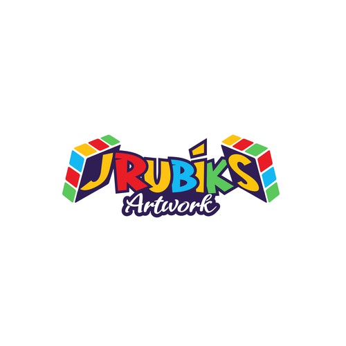 Puzzle together a Rubiks Cube Art business design! Design by Da Vinci Kabs