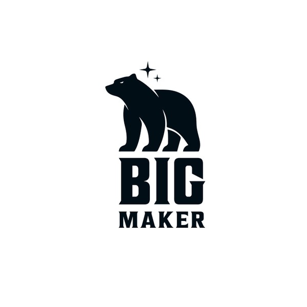 Bold Logo for Big Maker brand 