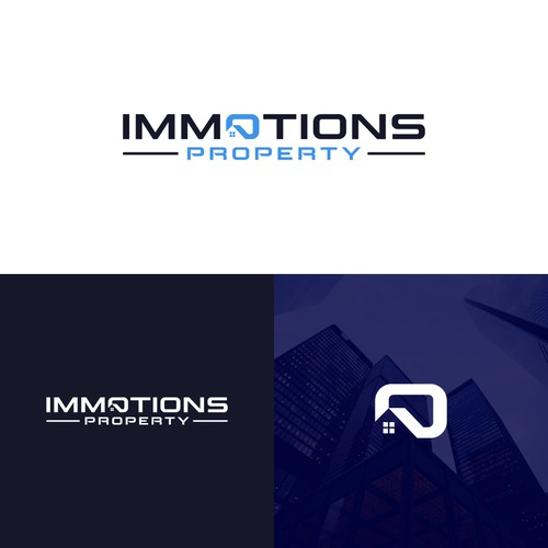 Logo IMMOTIONS PROPERTY Design by design_000