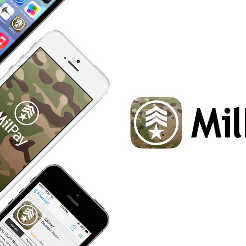 Create a winning logo for a new military financial mobile app! Design by Pippo Franco