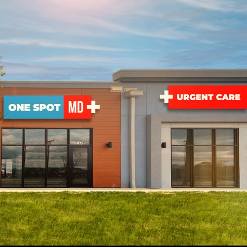 Retail store front design that attracts eyes - 2 colored store front Design by Stellaro ⎷