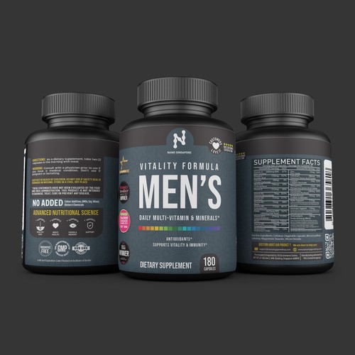 Nano Singapore Label Design Contest Design by Fredrick Balois