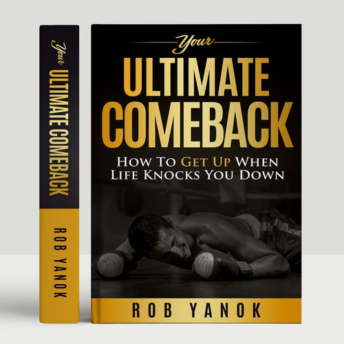 Design a book cover for a best selling book endorsed by many athletes and celebrities Design by iDea Signs