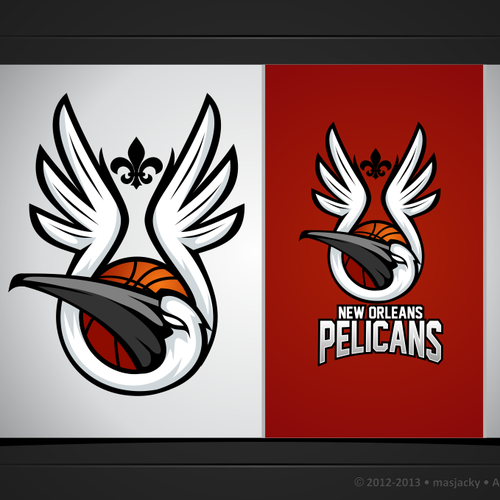 Design di 99designs community contest: Help brand the New Orleans Pelicans!! di masjacky