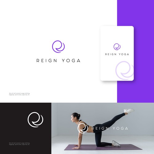 Logo Design for women's yoga clothing brand Design by plyland