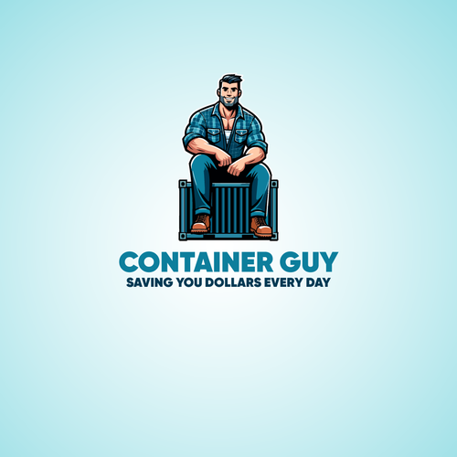 Container Guy - logo for new Australian ecommerce brand Design by Graphix Surfer