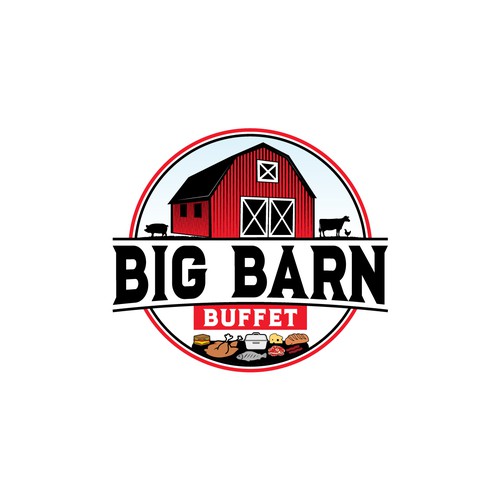 Create A Logo For Big Barn Buffet! Design by Lucro