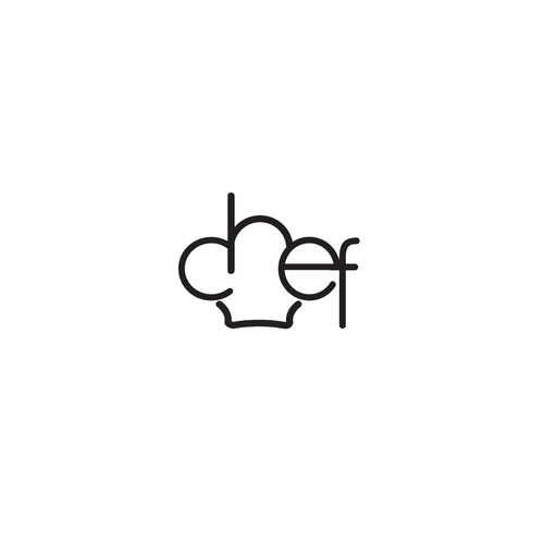 "CHEF": Food & Cooking Social Media Logo Design by d'sun