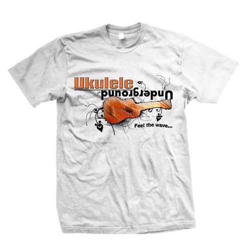 T-Shirt Design for the New Generation of Ukulele Players Design by Karanov creative