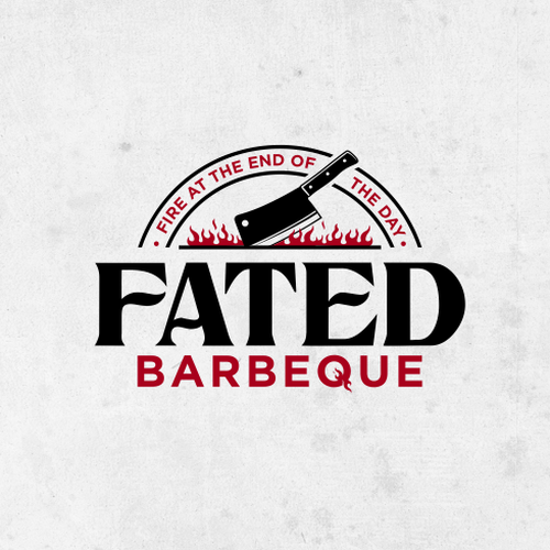 F.A.T.E.D. BBQ! Competition BBQ Team Logo NEEDED https://www.instagram.com/fated_bbq/-ontwerp door bayuRIP