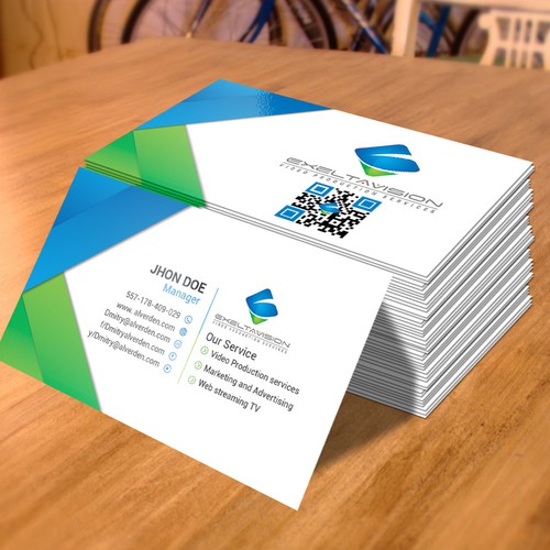 Business Card to represent THREE Service Divisions Design by Twin Ashek Masum