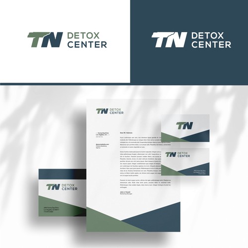 Detox Center Logo Design by @ProSolution.