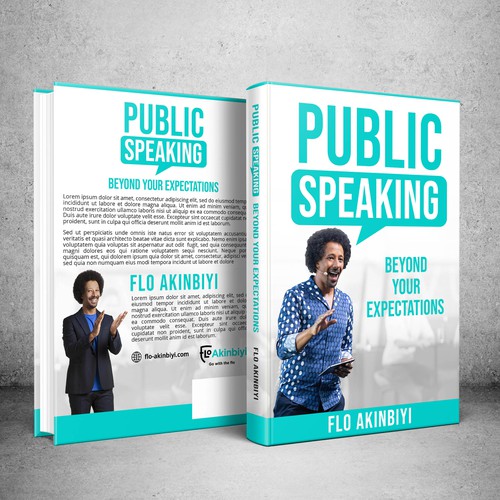 Design a Book cover design for a Public Speaking book Diseño de Mr. Bear