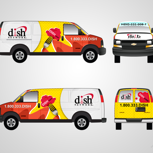 V&S 002 ~ REDESIGN THE DISH NETWORK INSTALLATION FLEET Design por kotan