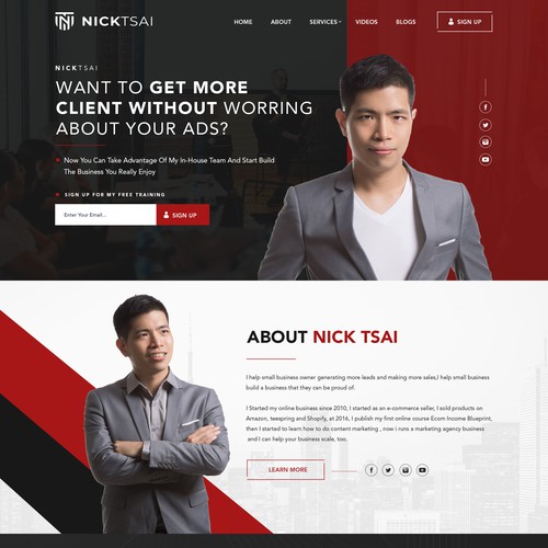 WordPress theme design contest entry by Chandrayan 2023