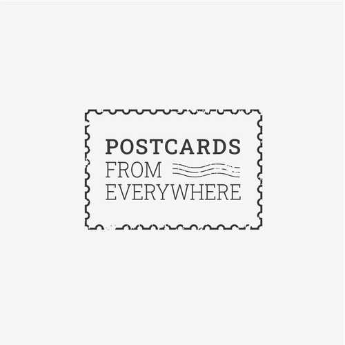 Postcards from Everywhere Logo Design by emilidea
