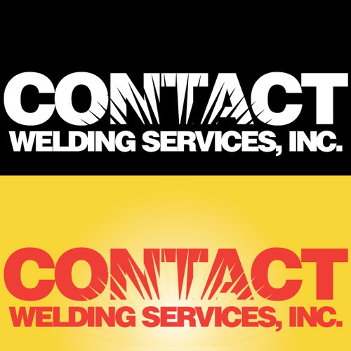 Design di Logo design for company name CONTACT WELDING SERVICES,INC. di Ben Donnelly