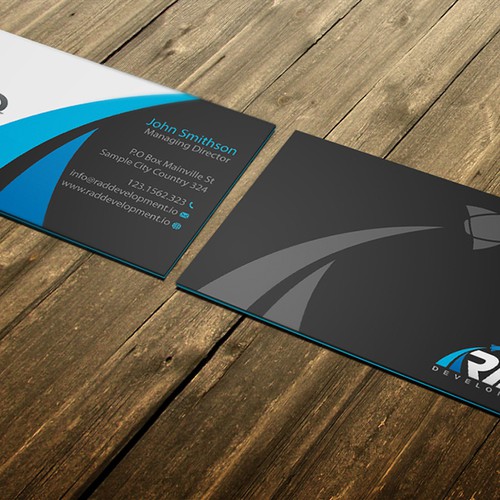 Design A Software Company Business Card You Can't Stop Looking At!! Design by conceptu
