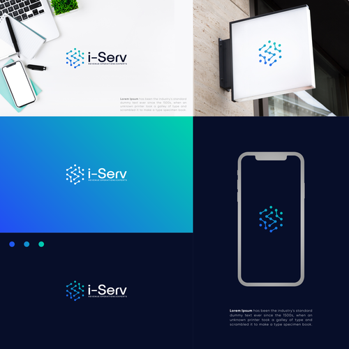 Powerful logo for tech startup Design by Amremite〆