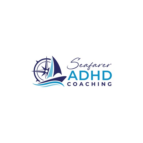 Abstract sailboat logo to evoke navigation and adventure Design by souart