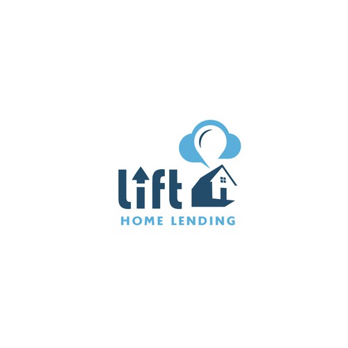 Lift Home Lending Logo Design by freecycle