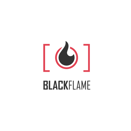 Cool, masculine Logo for company name „Black Flame” Design by Shadsign