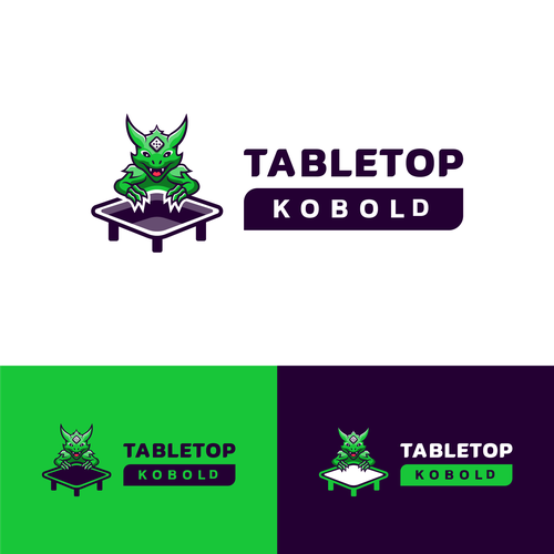 Bring Tabletop Kobold to Life with a Fun, Memorable Logo and Branding Design by Falah Rafi