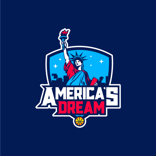 Designs | Basketball Logo for America's Dream - Your Winning Logo ...