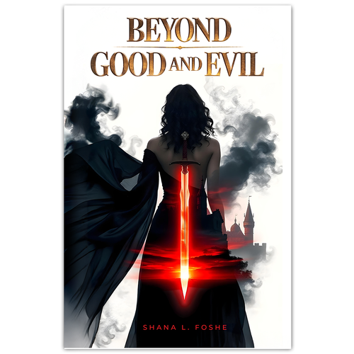 Book Cover Design Contest for Beyond Good and Evil, a sequel to a debut novel. Design by Brizine